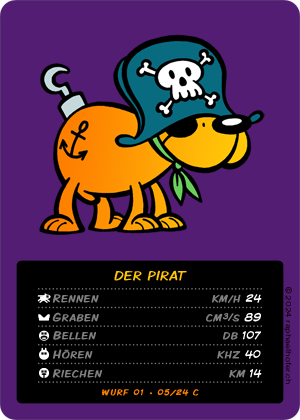 loldog TCG 05/24 Der Pirat