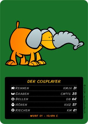 loldog TCG 10/24 Der Cosplayer