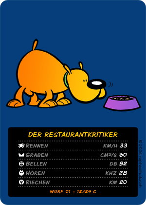 loldog TCG 12/24 Der Restaurantkritiker