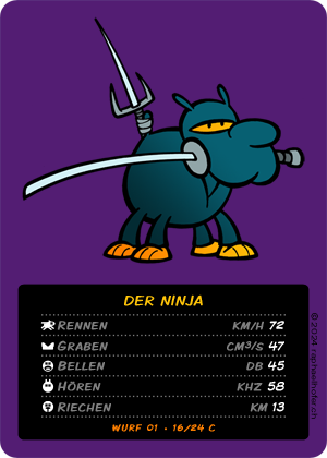 loldog TCG 16/24 Der Ninja