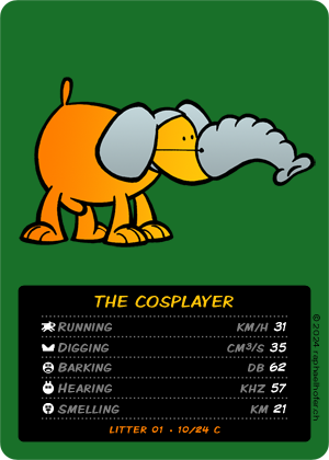 loldog TCG 10/24 The Cosplayer