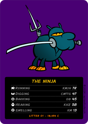 loldog TCG 16/24 The Ninja