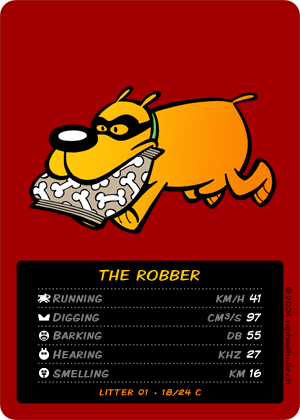 loldog TCG 18/24 The Robber
